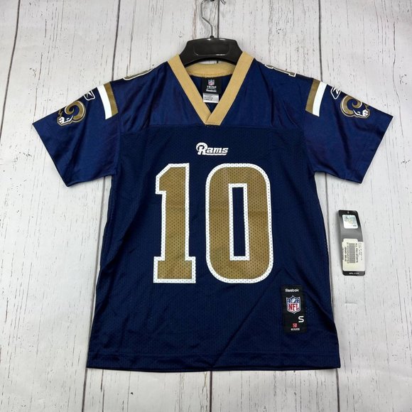 Reebok Other - Vintage St. Loius Rams Marc Bulger #10‎ Small Reebok Jersey Shirt Youth New